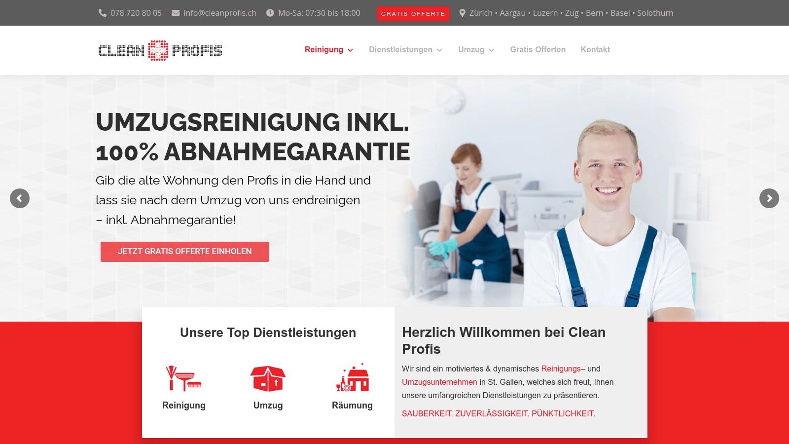 Clean Profis – Reinigungsfirma St. Gallen