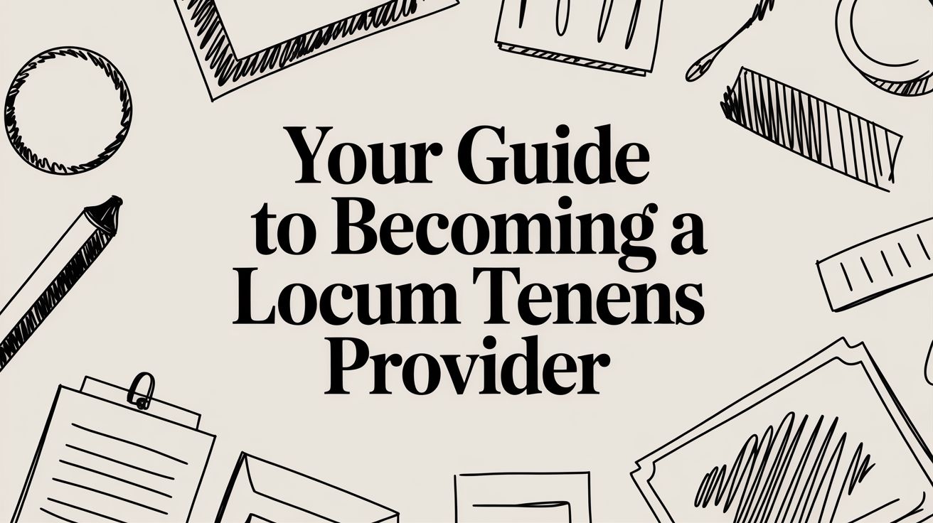 Locom Examples Your Guide to Becoming a Locum Tenens Provider | WeekdayDoc