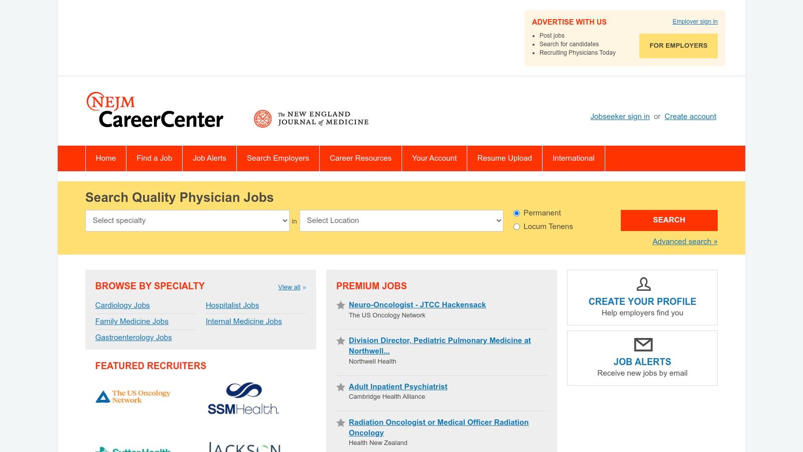 NEJM CareerCenter