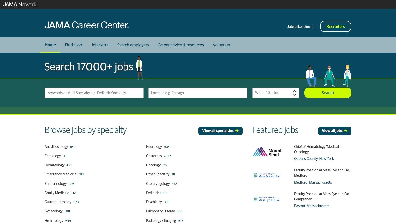 JAMA Career Center