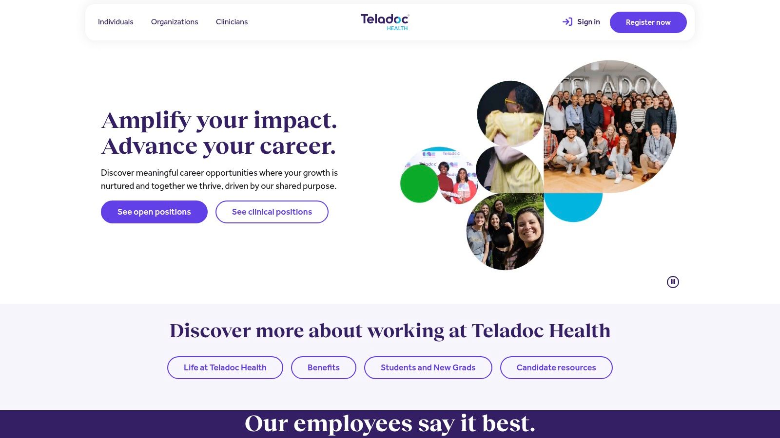 Teladoc Health — Careers