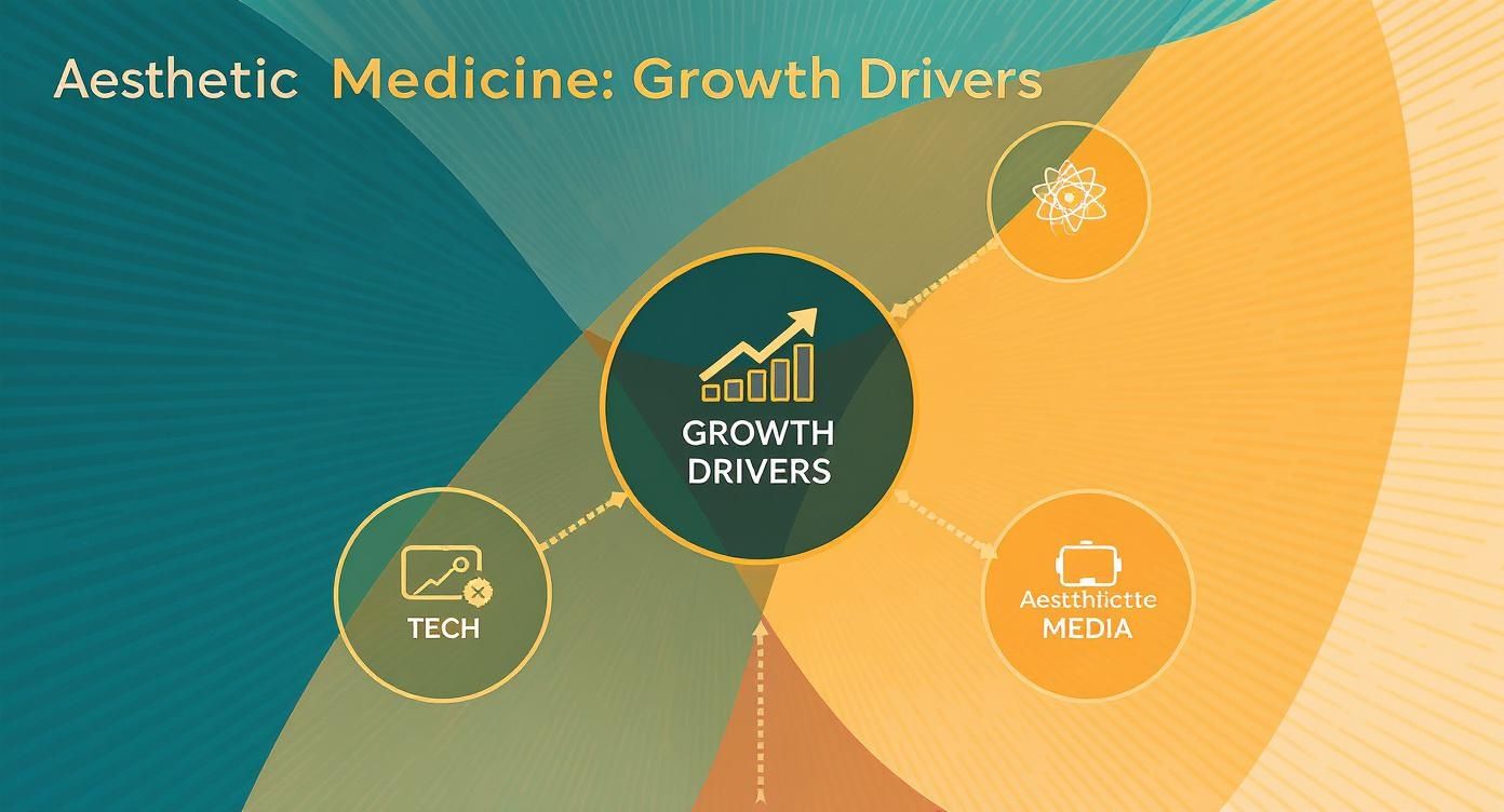 Infographic about what is aesthetic medicine