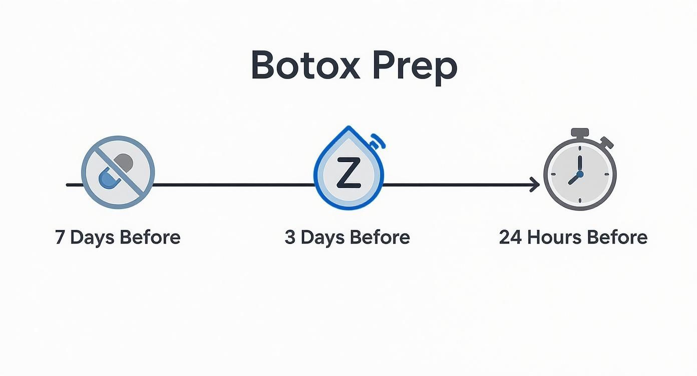 Infographic about how to make your botox last longer