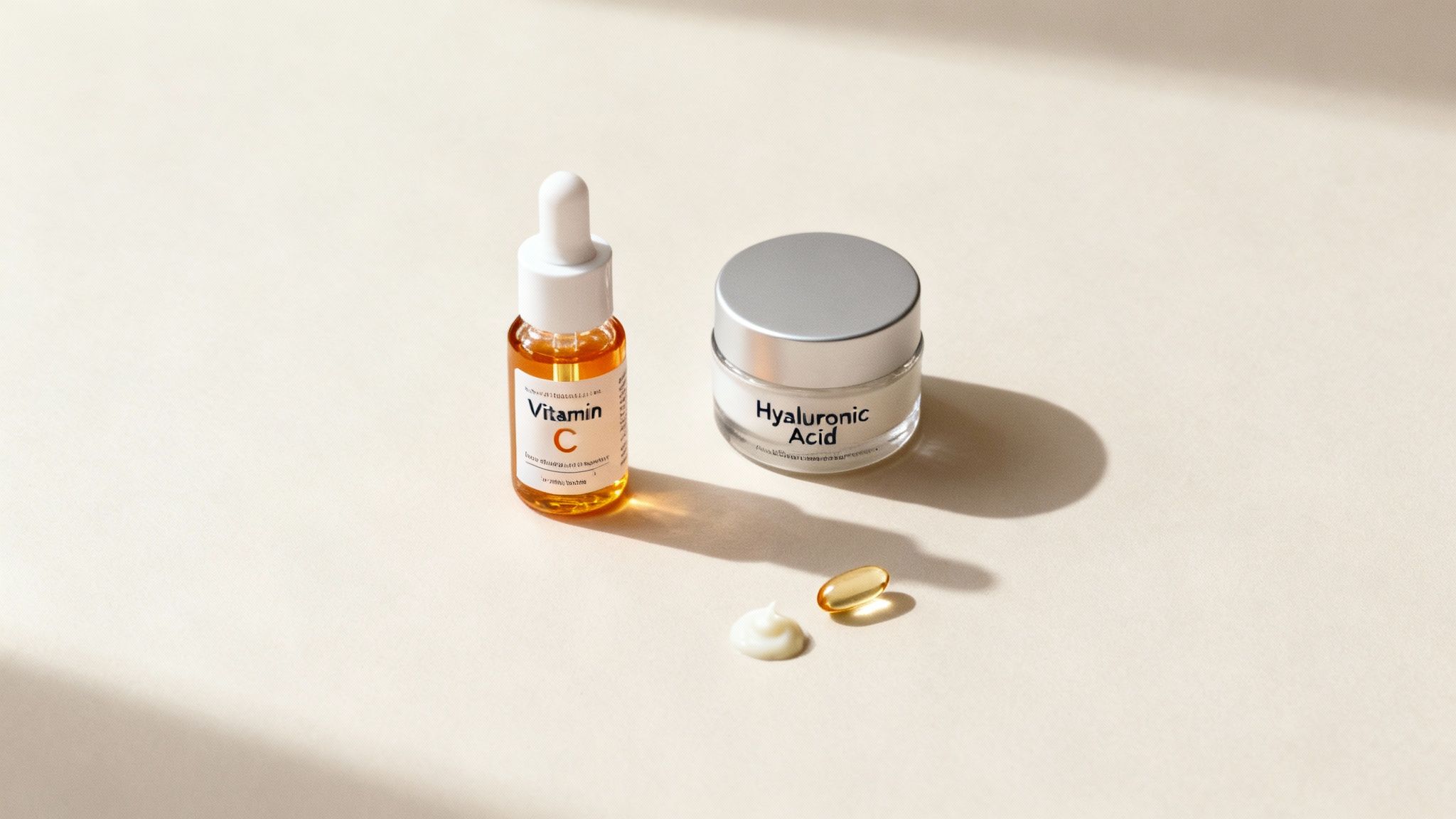 Woman applying sunscreen to her face.