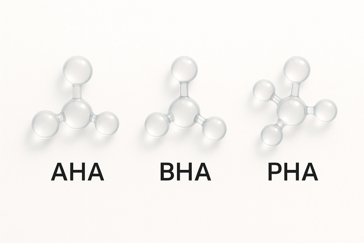 Infographic about what is chemical exfoliation