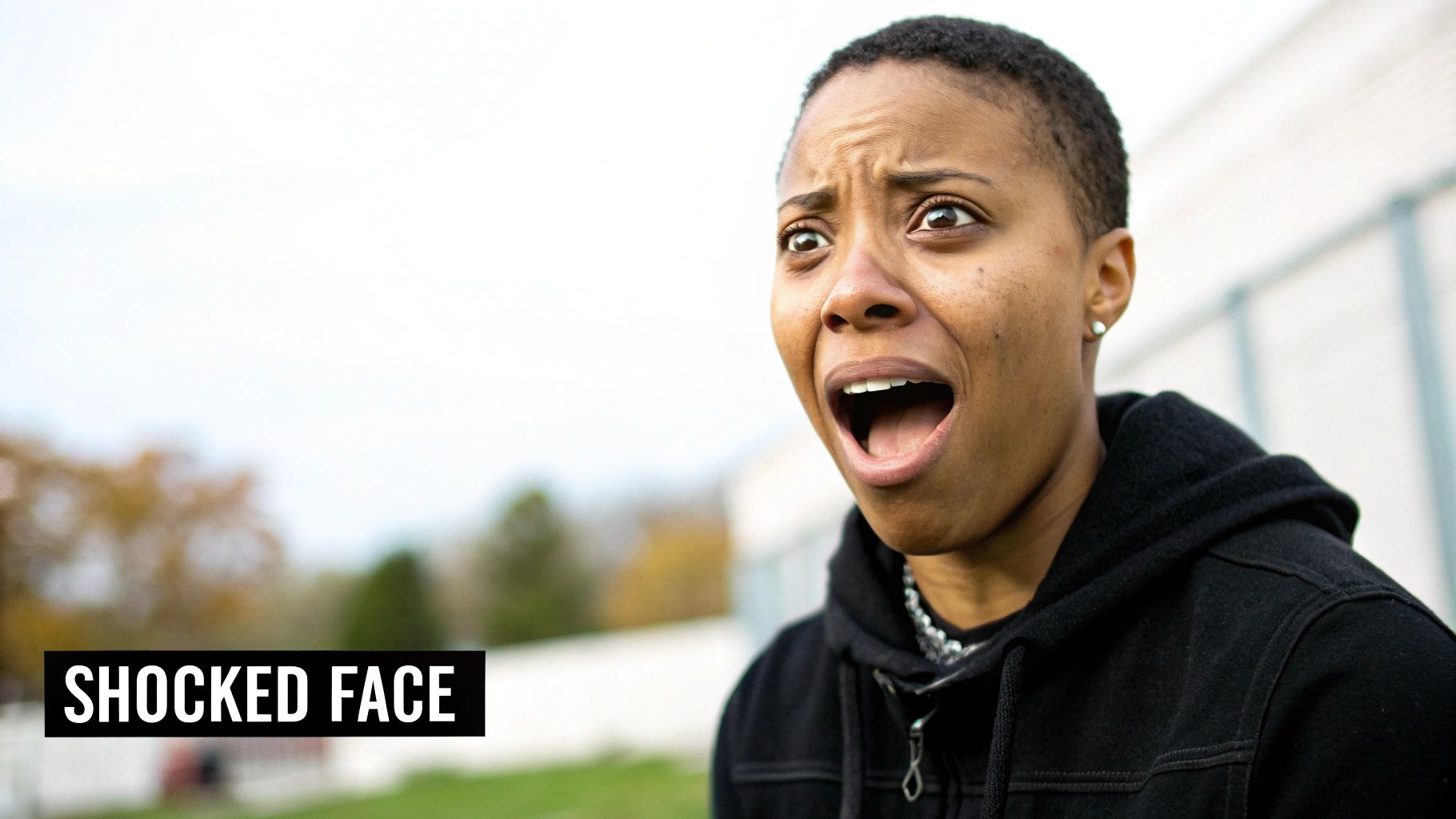 Feature Close-Up Human Faces with Strong Emotions