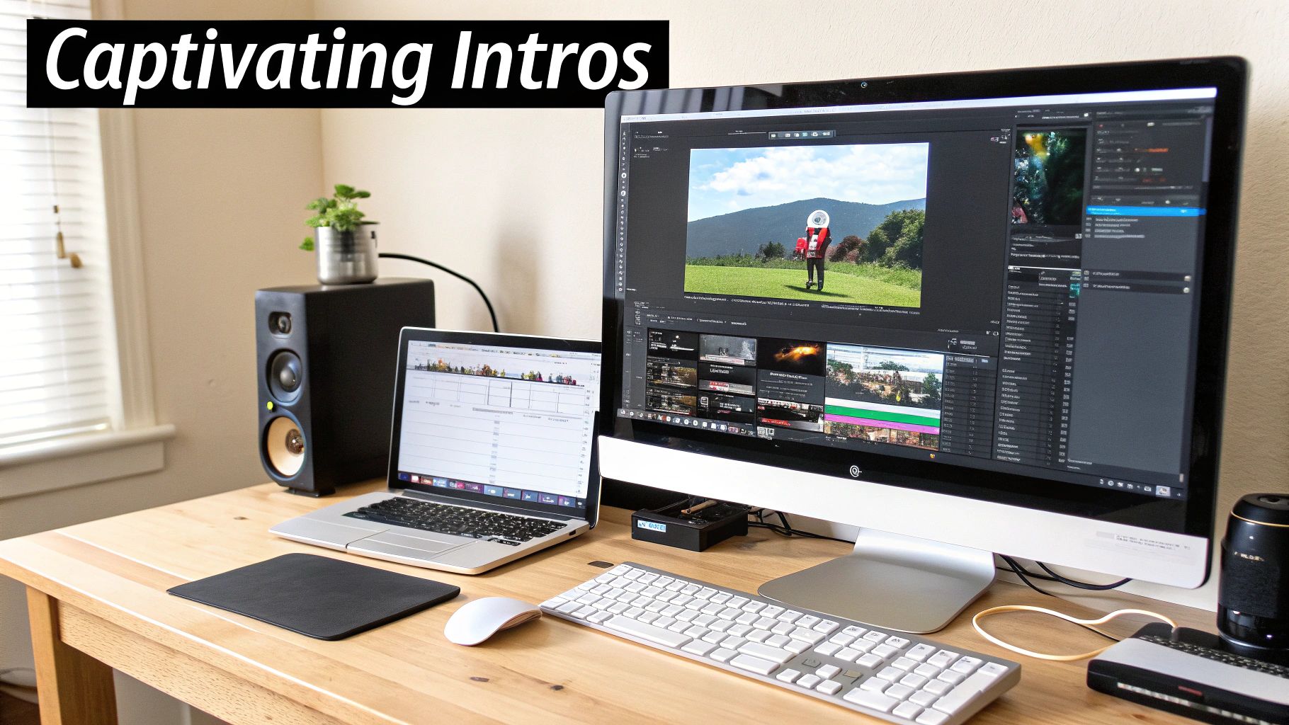 An animated graphic showing a futuristic tunnel with glowing blue and purple lights, creating a sense of energy and motion.