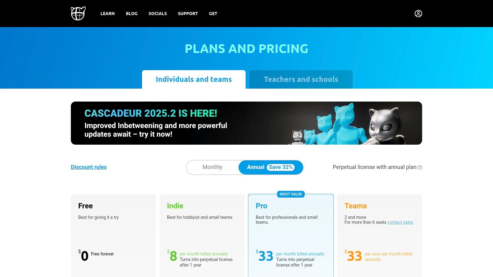 Cascadeur (Official)