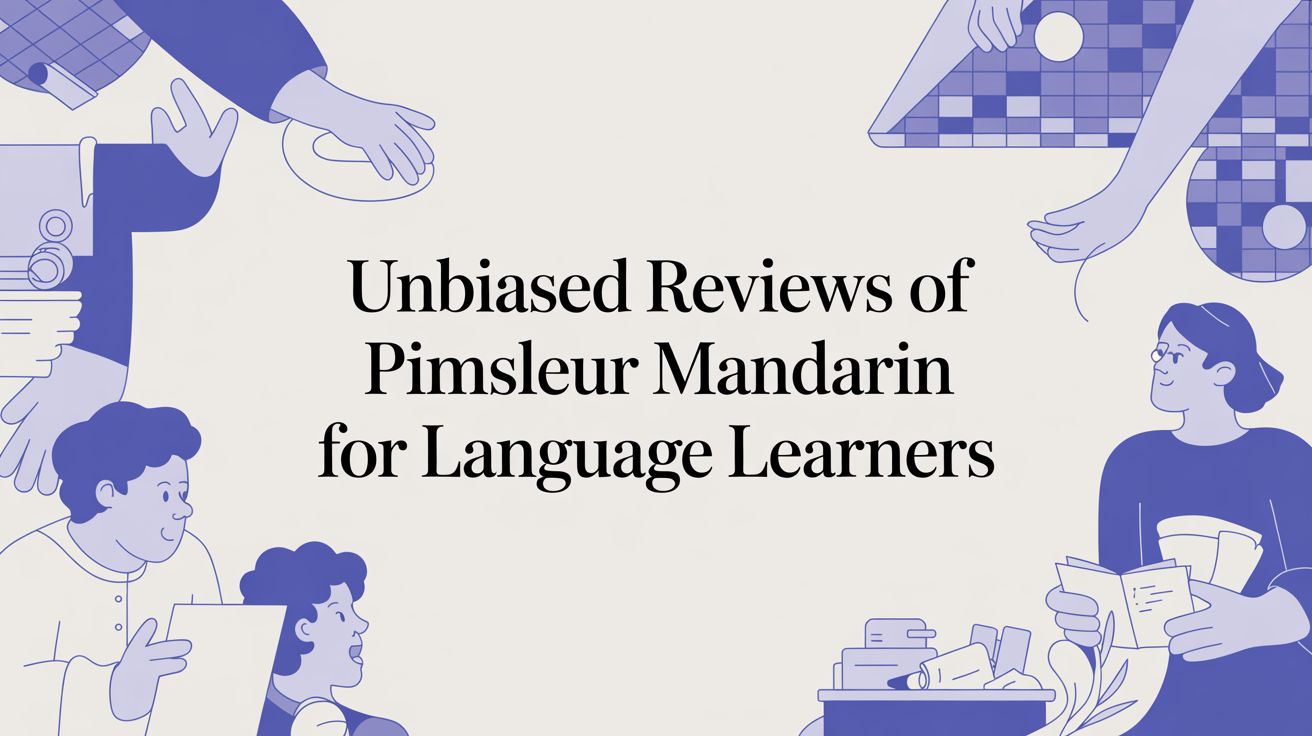 Unbiased Reviews of Pimsleur Mandarin for Language Learners