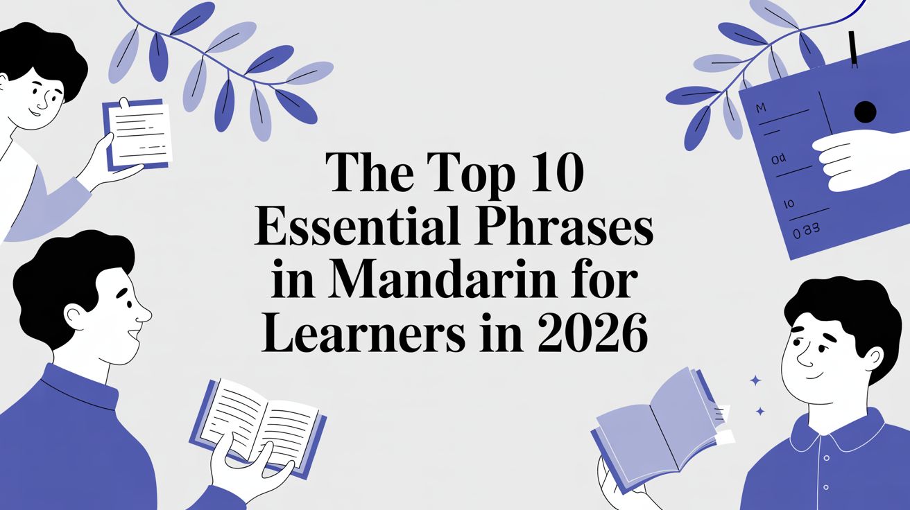 The Top 10 Essential Phrases in Mandarin for Learners in 2026