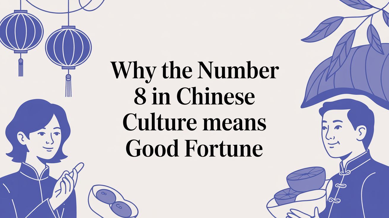 Why the Number 8 in Chinese Culture Means Good Fortune