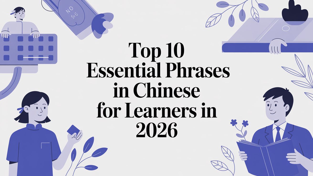 Top 10 Essential Phrases in Chinese for Learners in 2026