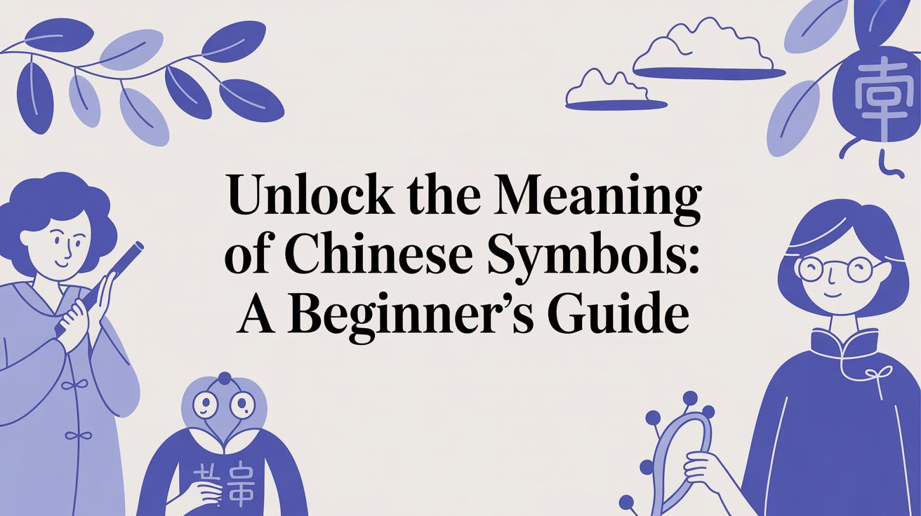 Unlock the meaning of chinese symbols: A Beginner's Guide