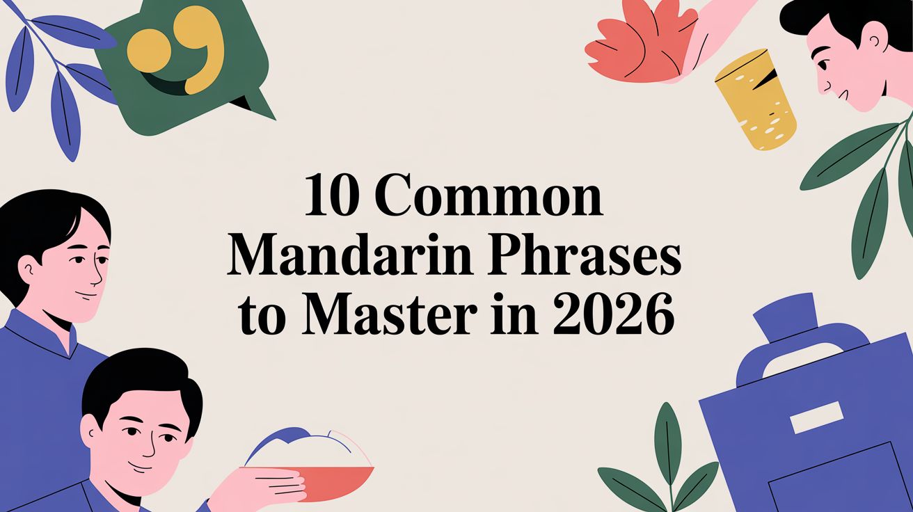 10 Common Mandarin Phrases to Master in 2026