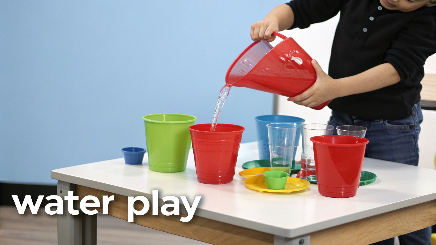 Water Play and Pouring Activities