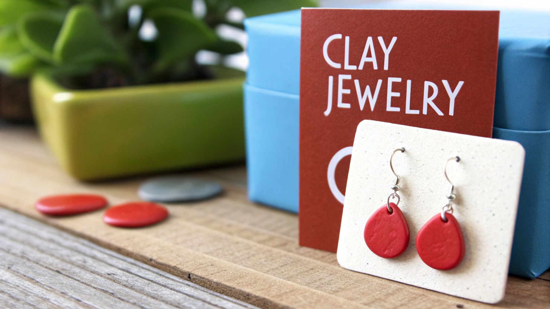 Clay Jewelry and Wearable Art