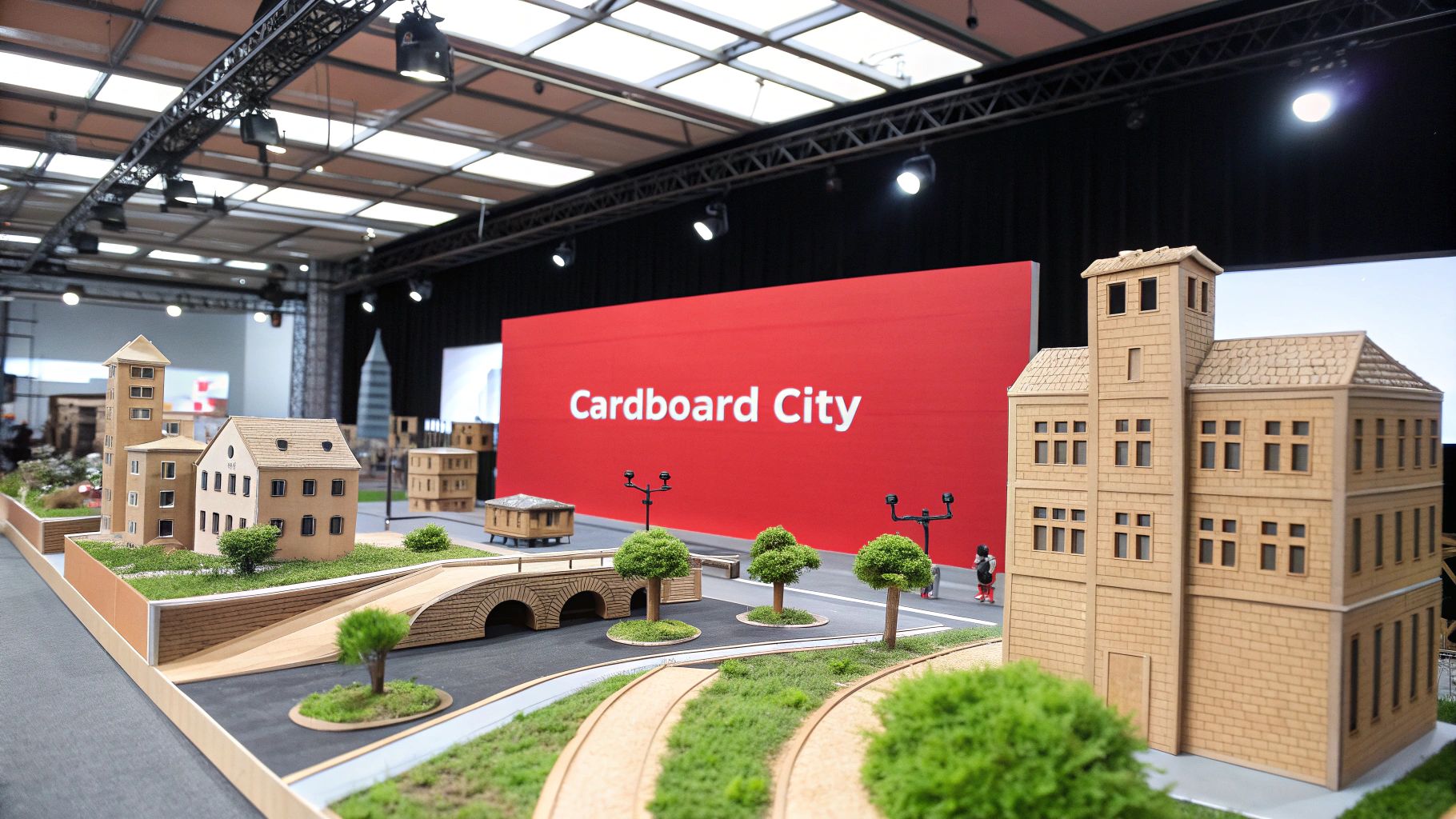 Cardboard City / Architectural Model