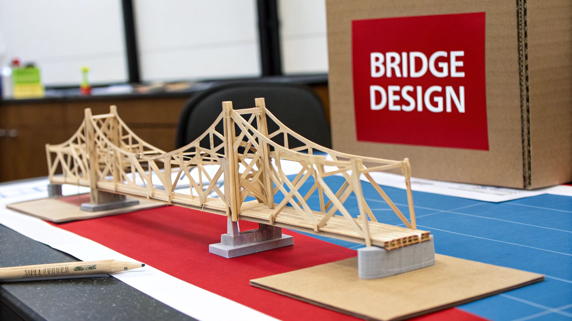 Building Bridges with Simple Materials