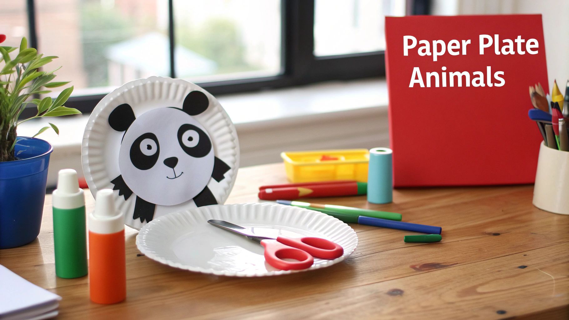 Paper Plate Animals