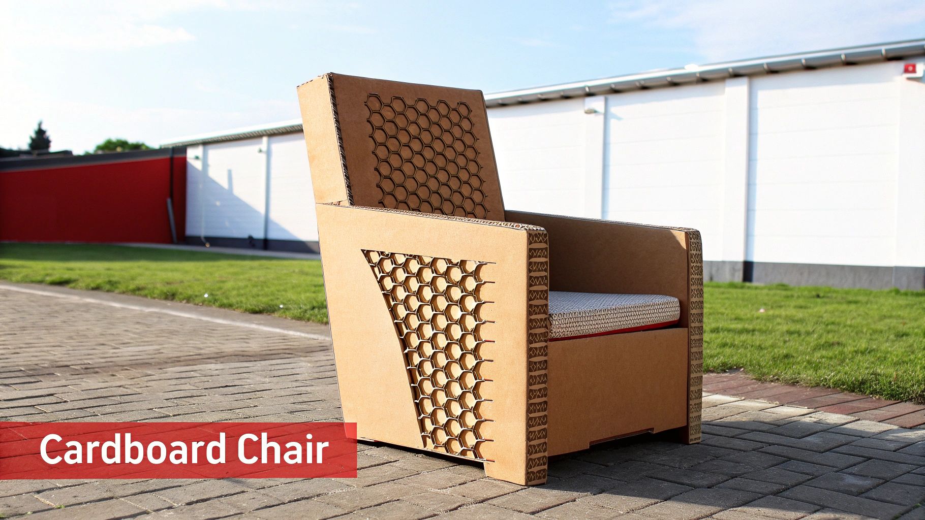 Cardboard Furniture (Chair, Table, Stool)