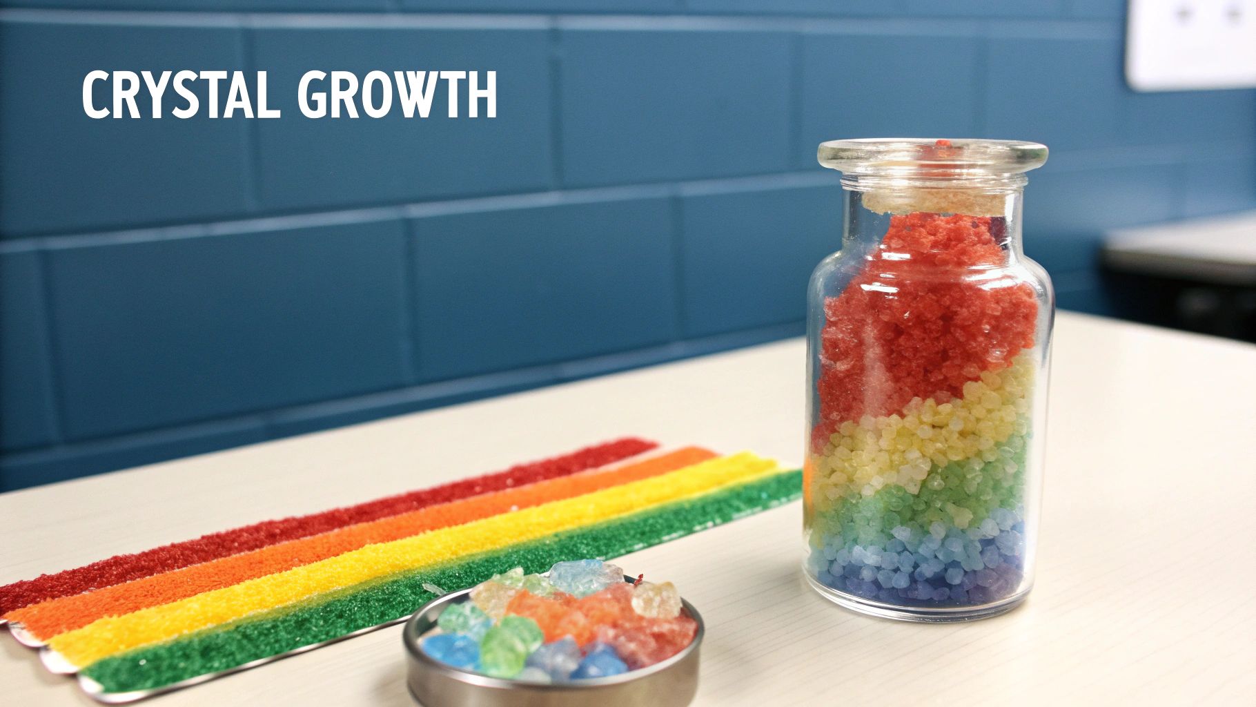 Growing Crystals Science Experiment