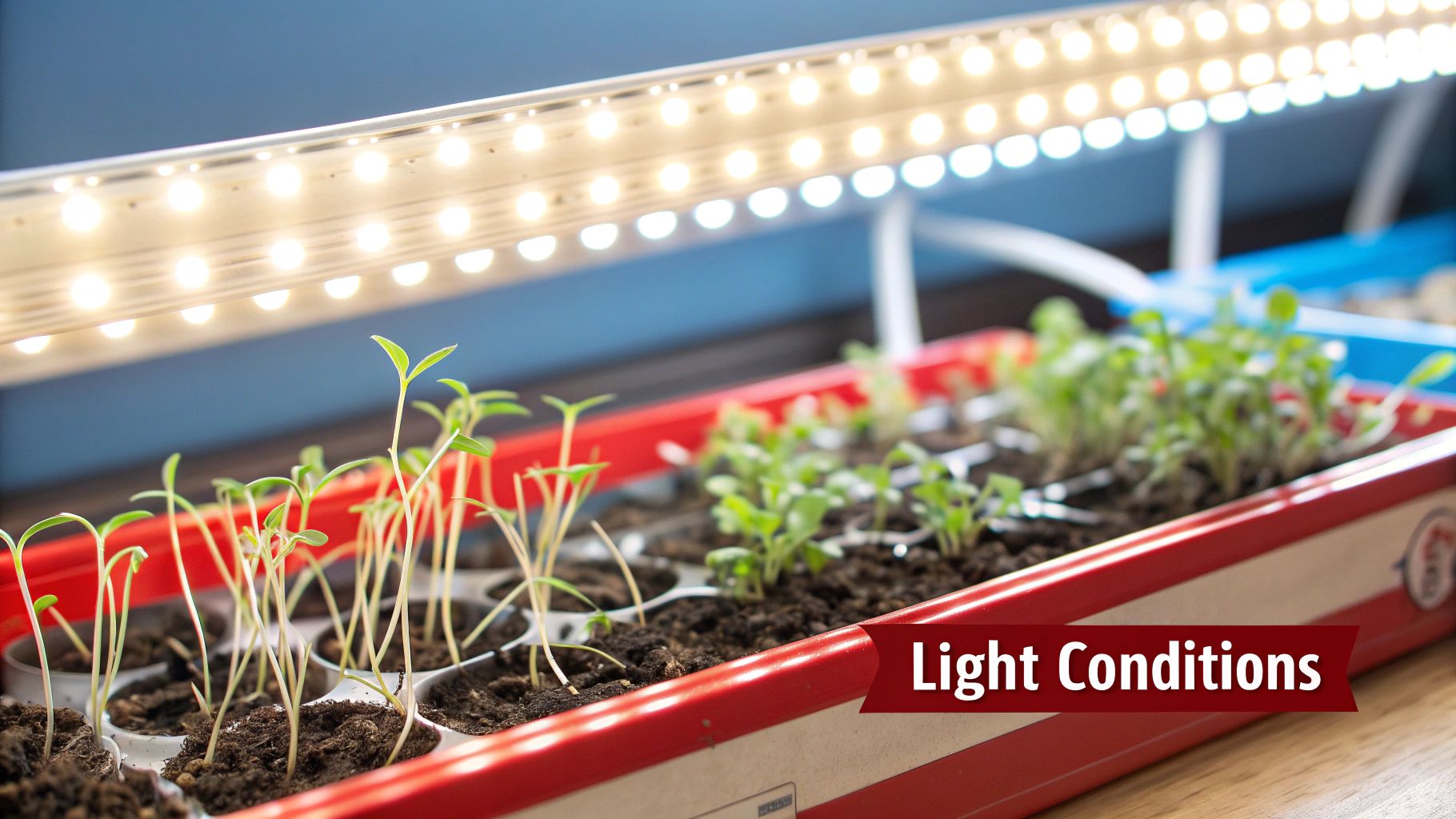 Plant Growth in Different Light Conditions