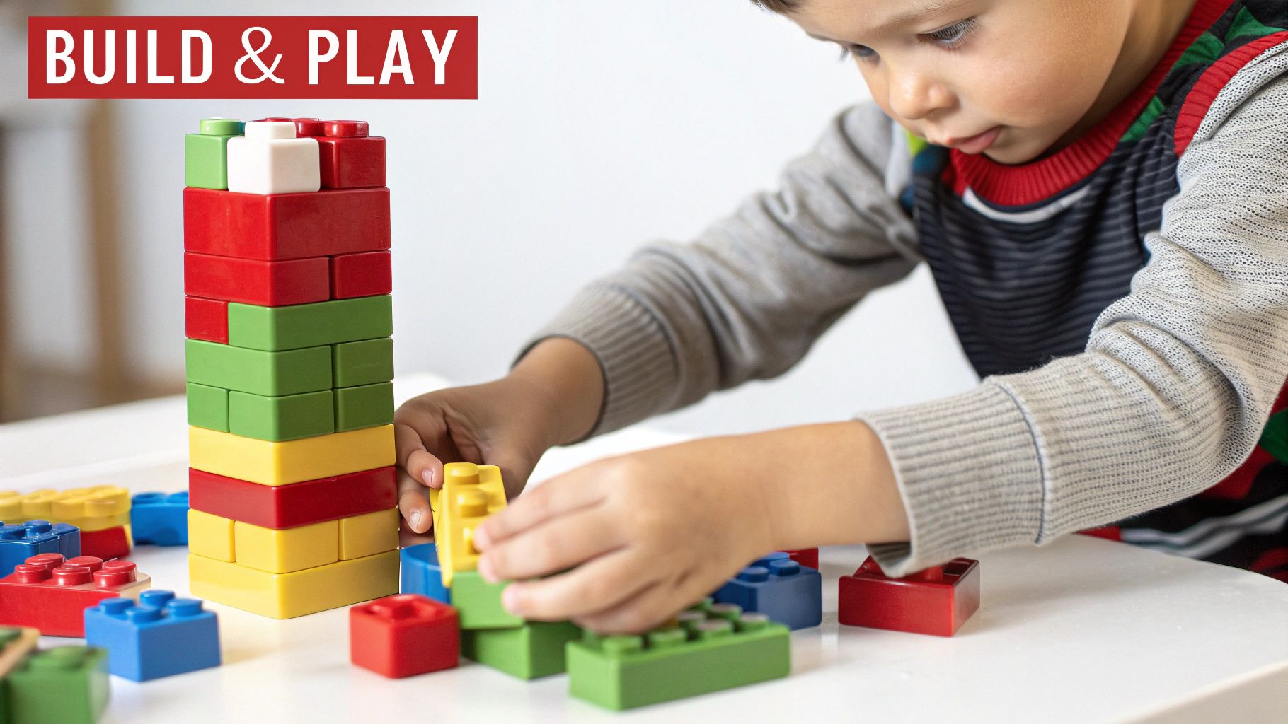 Building Activities (Blocks, LEGOs, Magnetic Tiles)