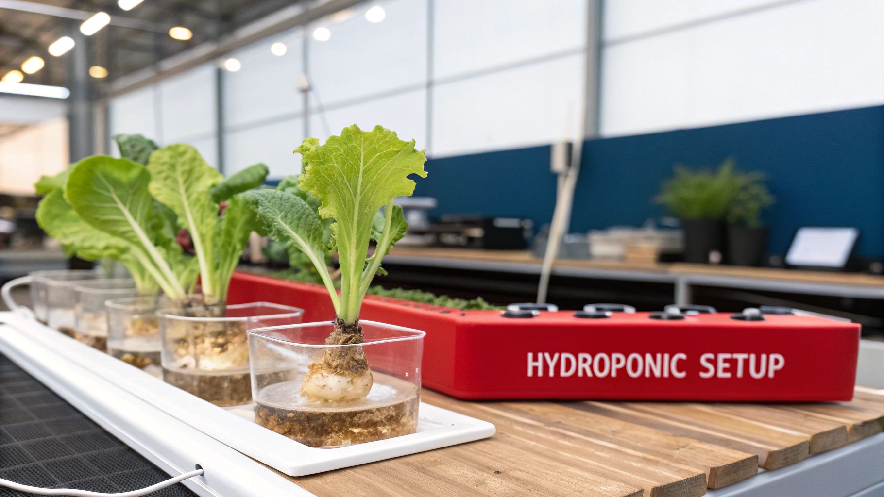 Hydroponics and Aquaponics System Setup