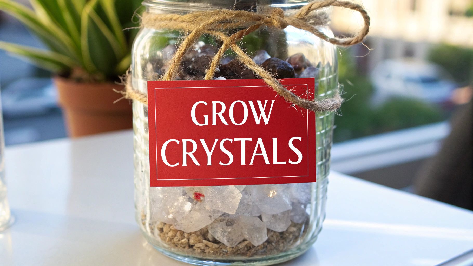 Crystal Growing Experiment