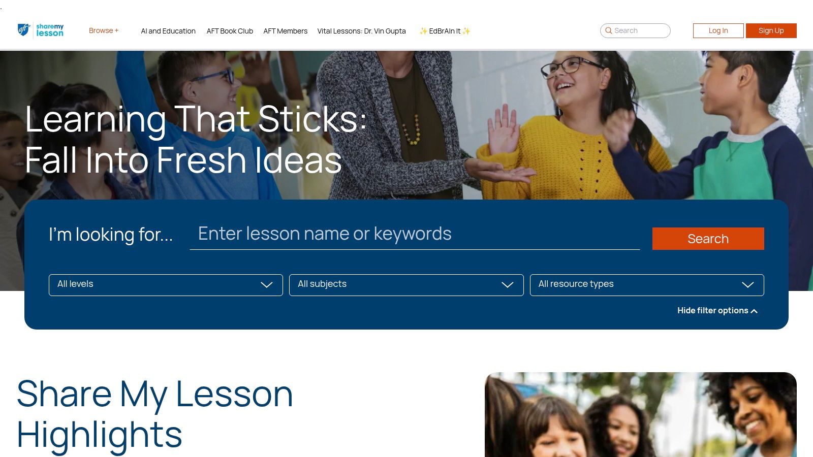 Share My Lesson (AFT)