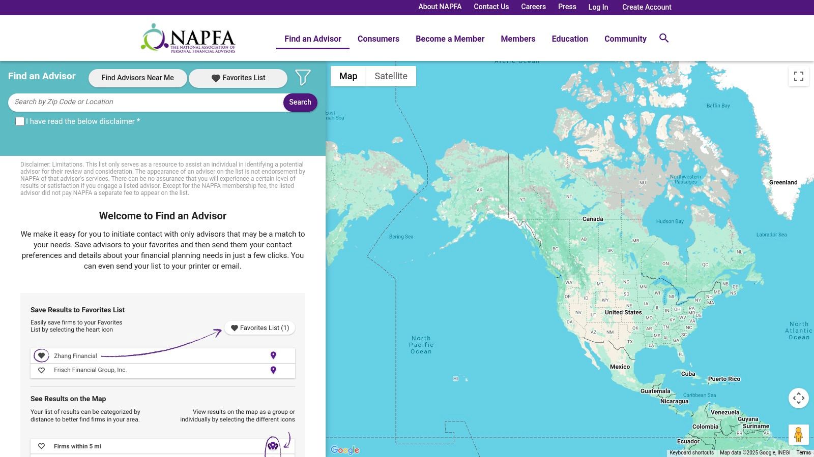 NAPFA – Find an Advisor