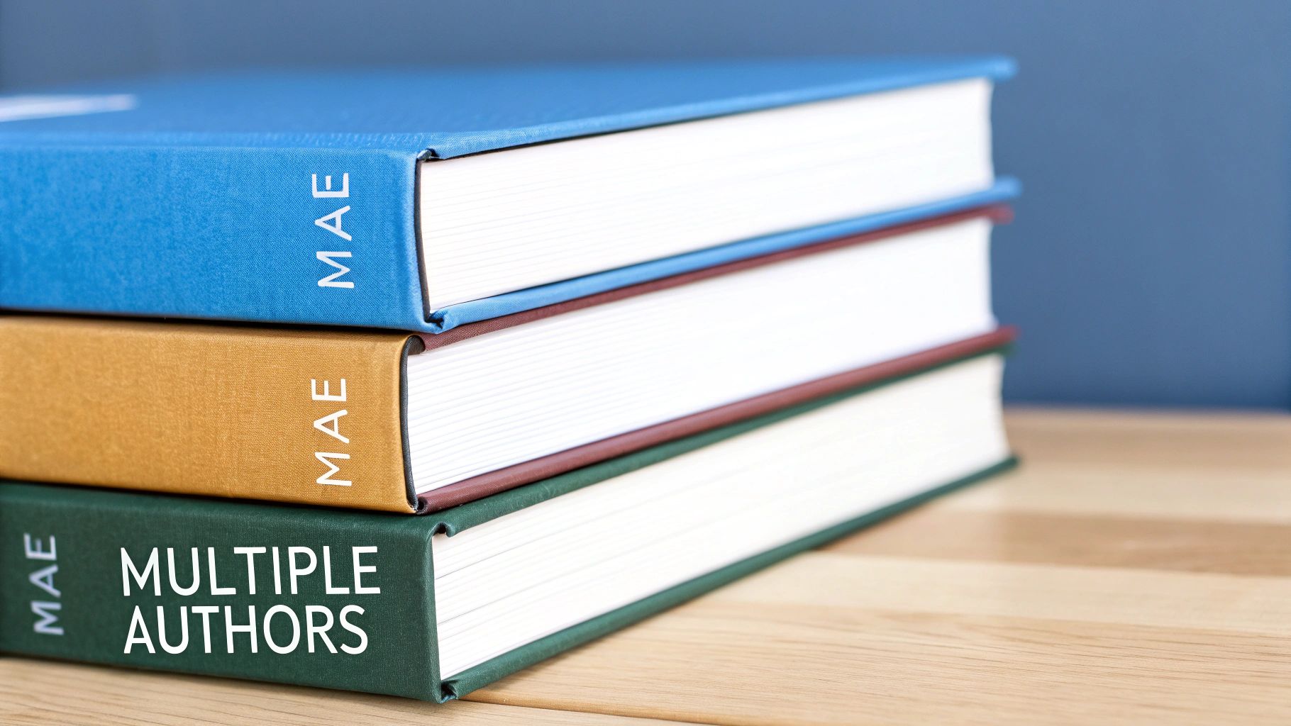 Multiple Authors and Editors