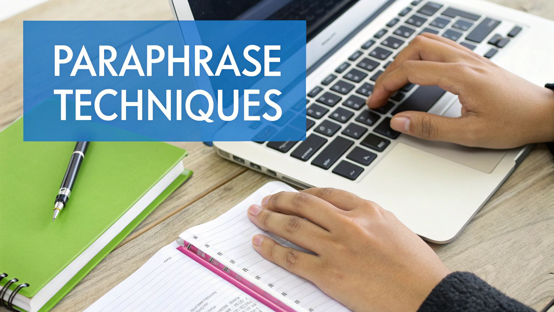 Tools for paraphrasing without plagiarism