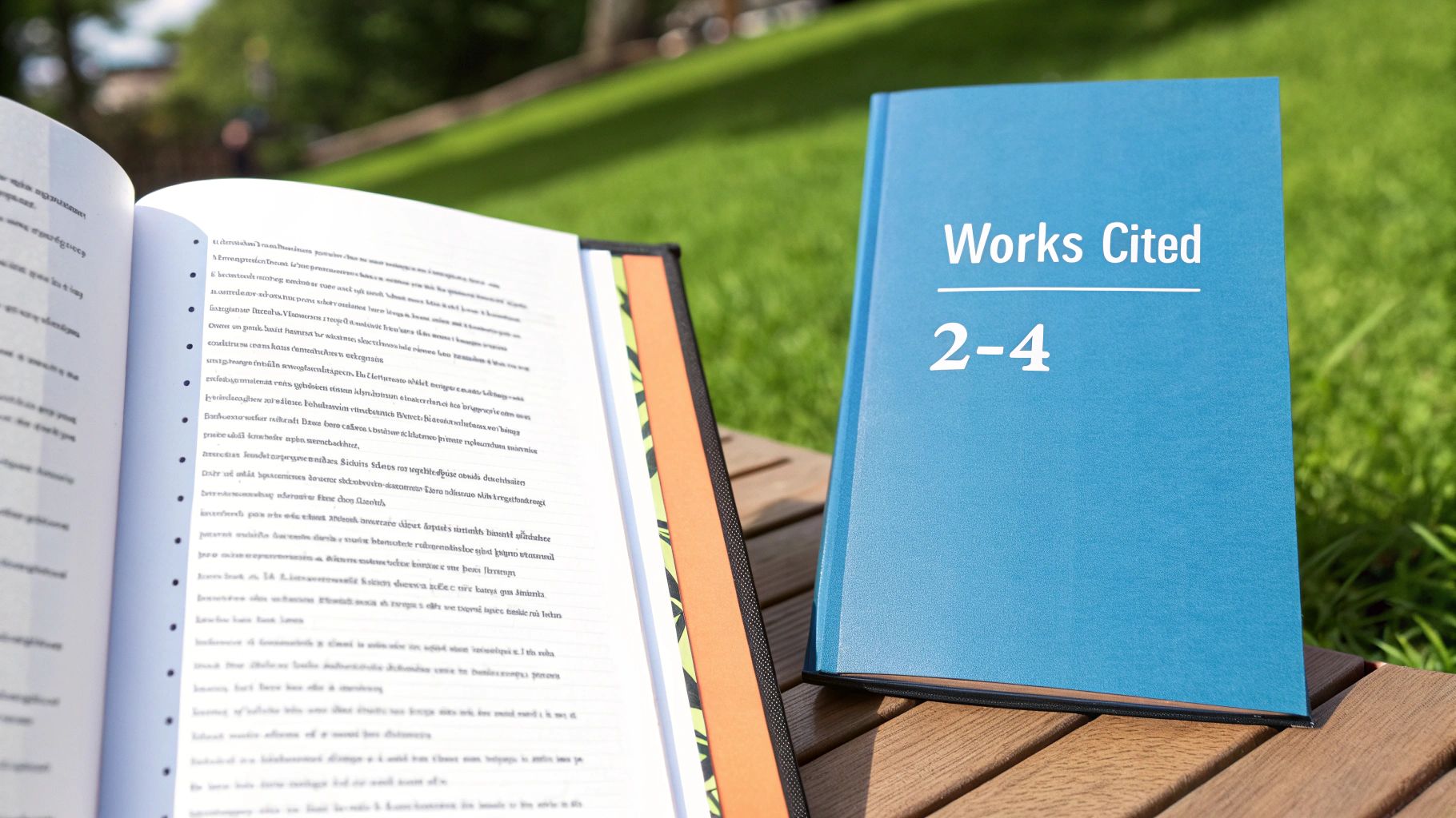 Example of a Works Cited page for an essay in mla format
