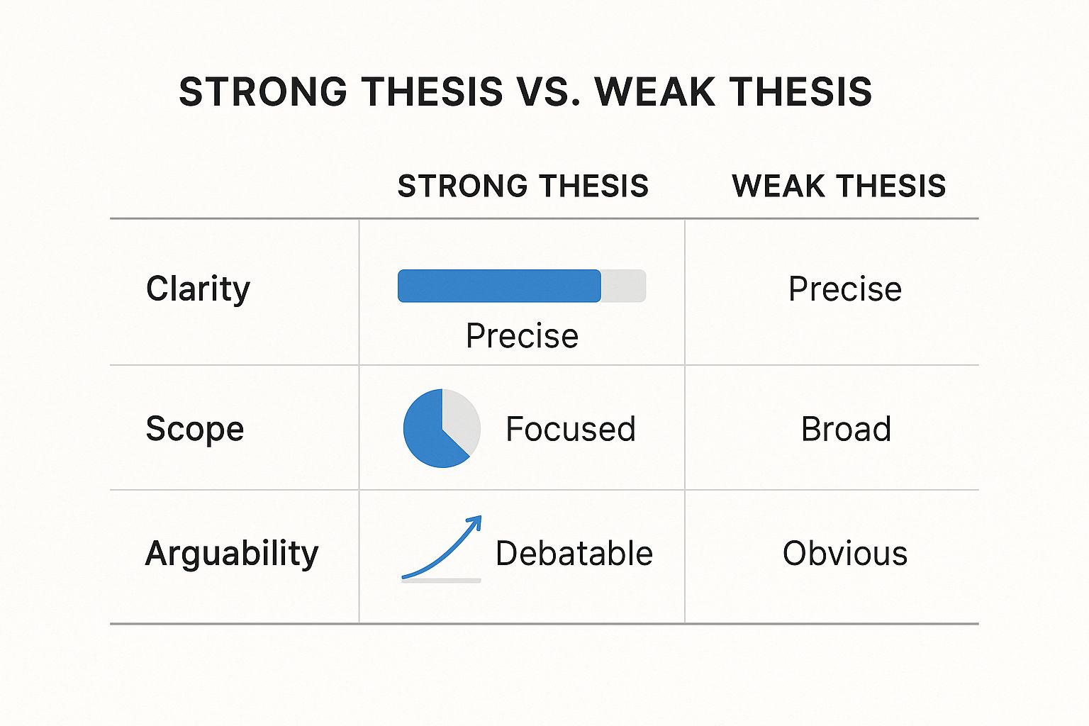 Infographic about essay outline template