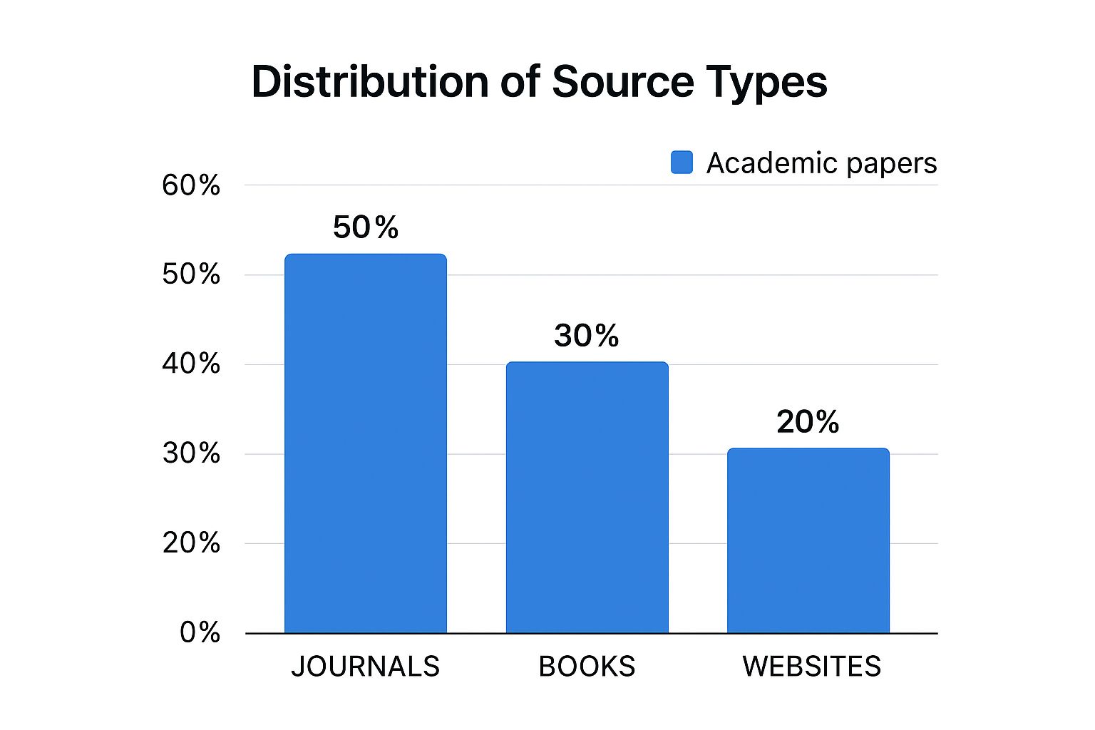 Infographic about how to write academically