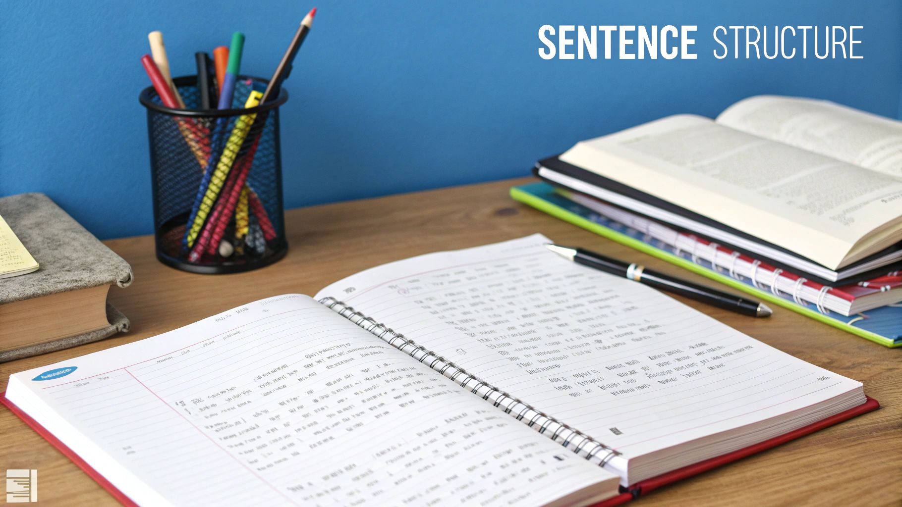 Building blocks of sentences