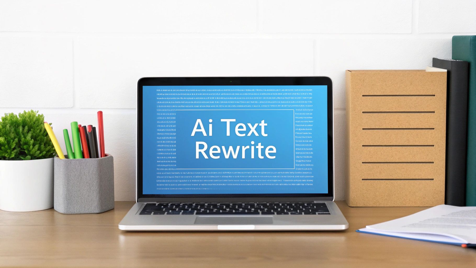 Why rewrite AI text