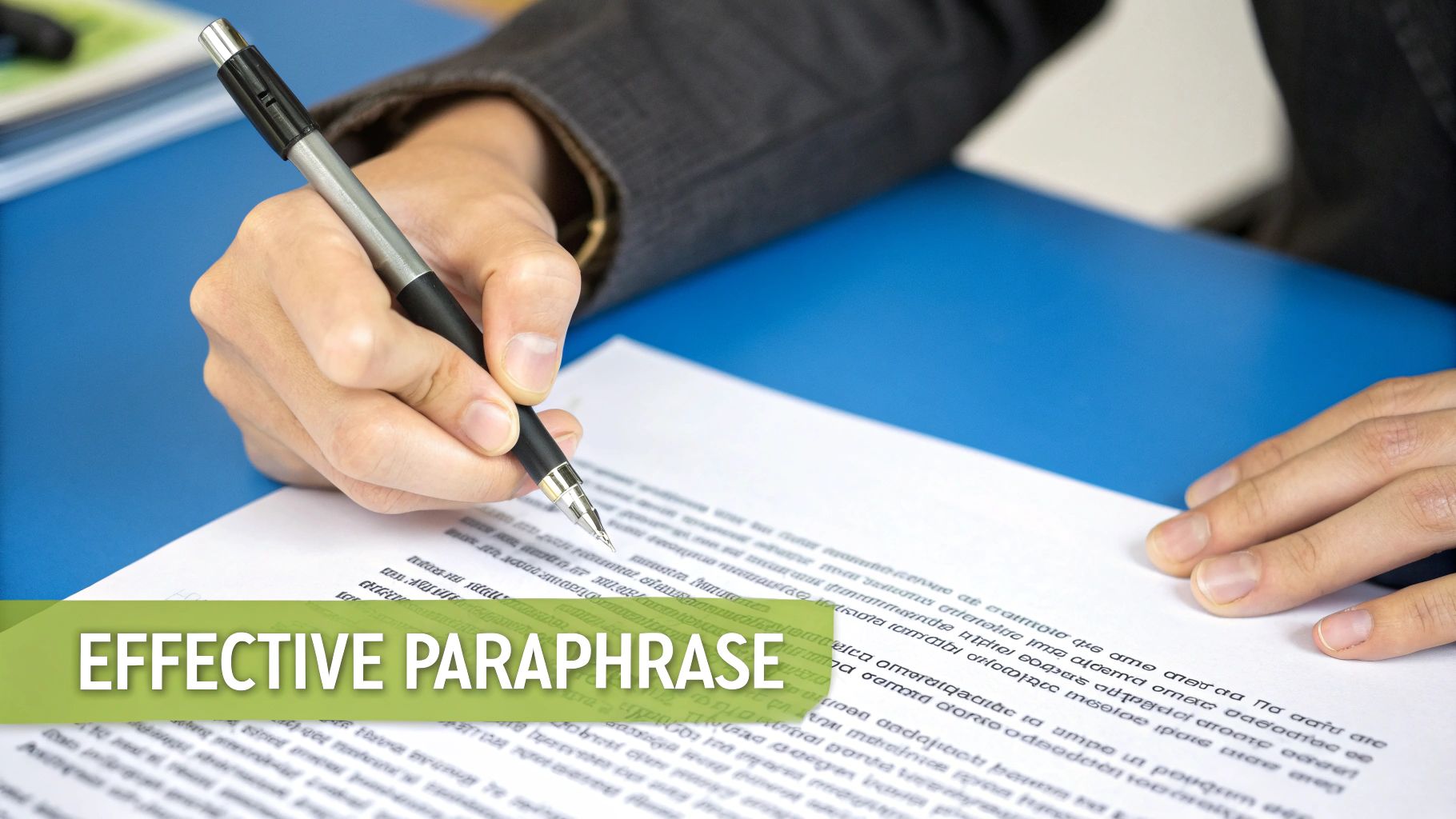 AI and Paraphrasing