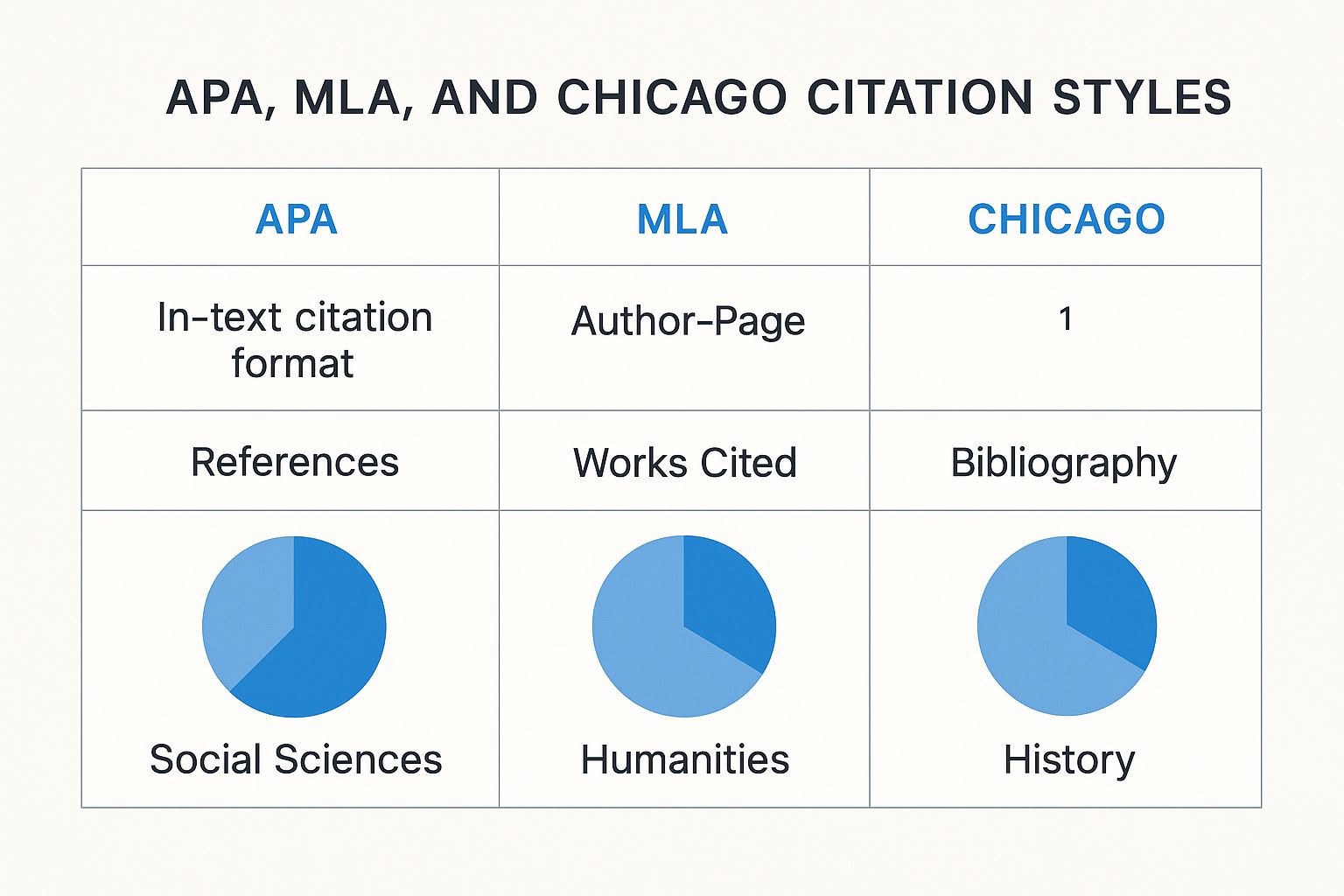 Infographic about how to properly cite sources