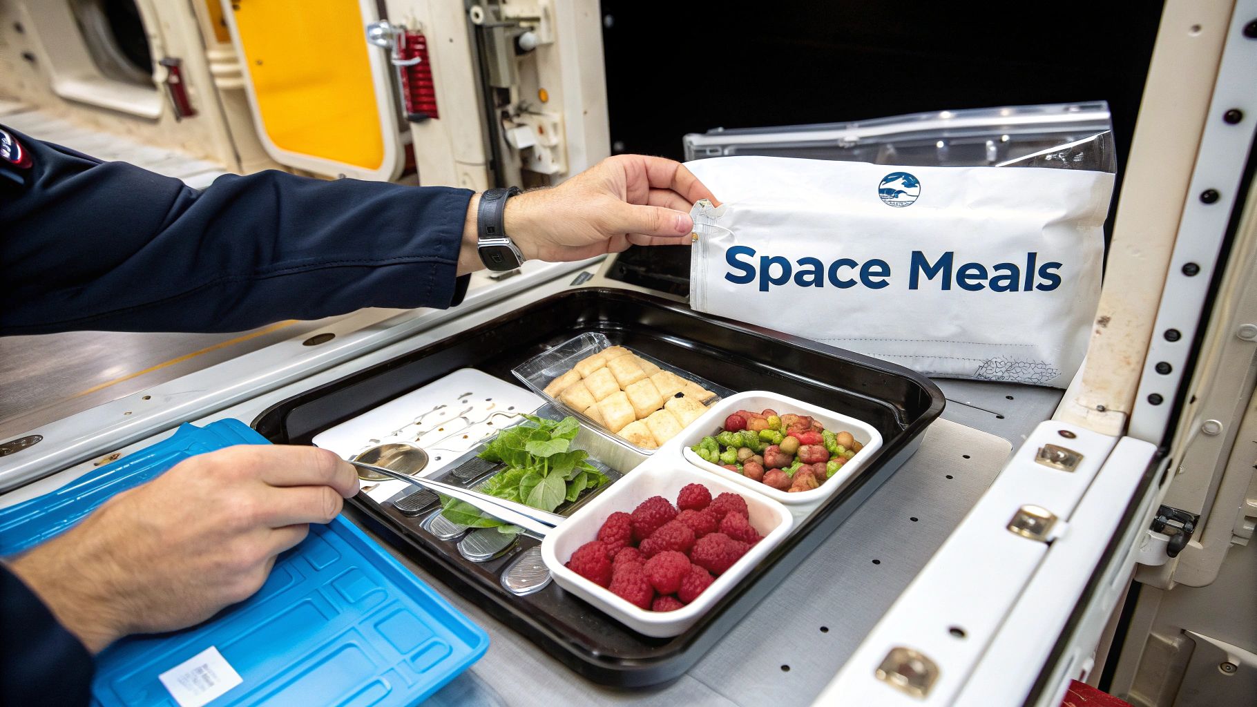 Crash course in space meals