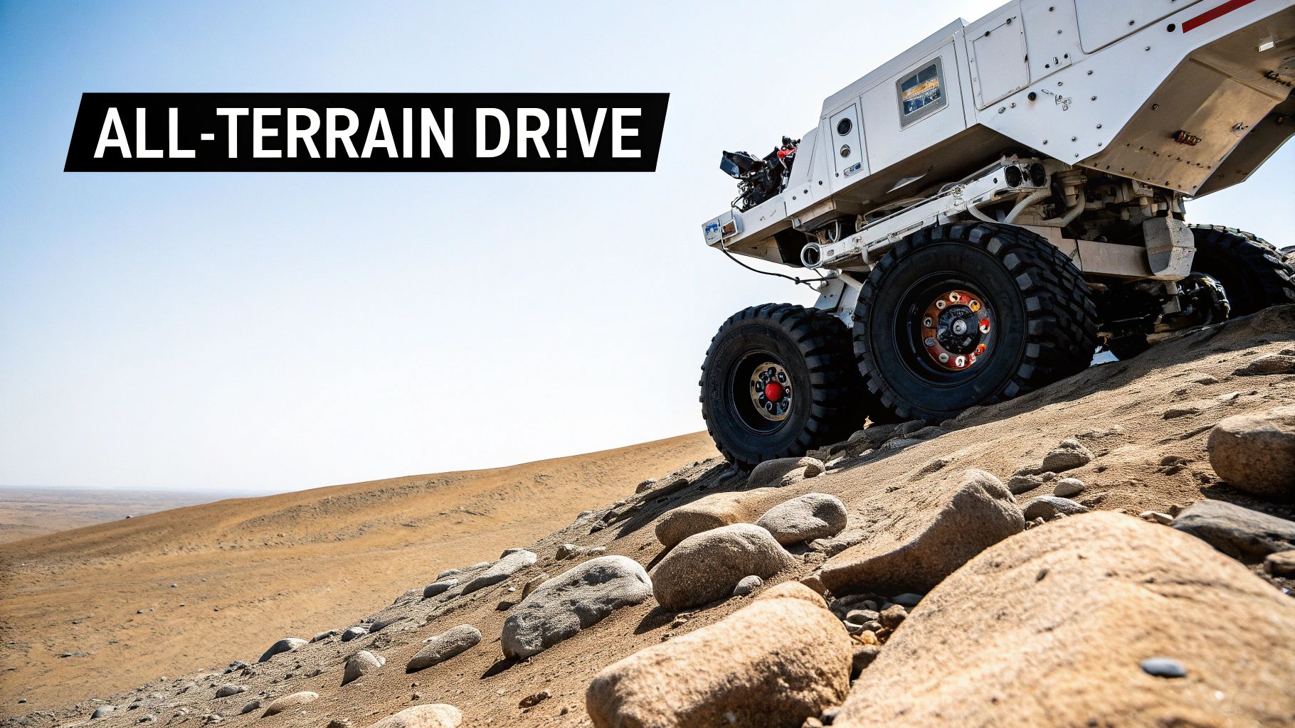 Six-Wheel Drive System and Suspension