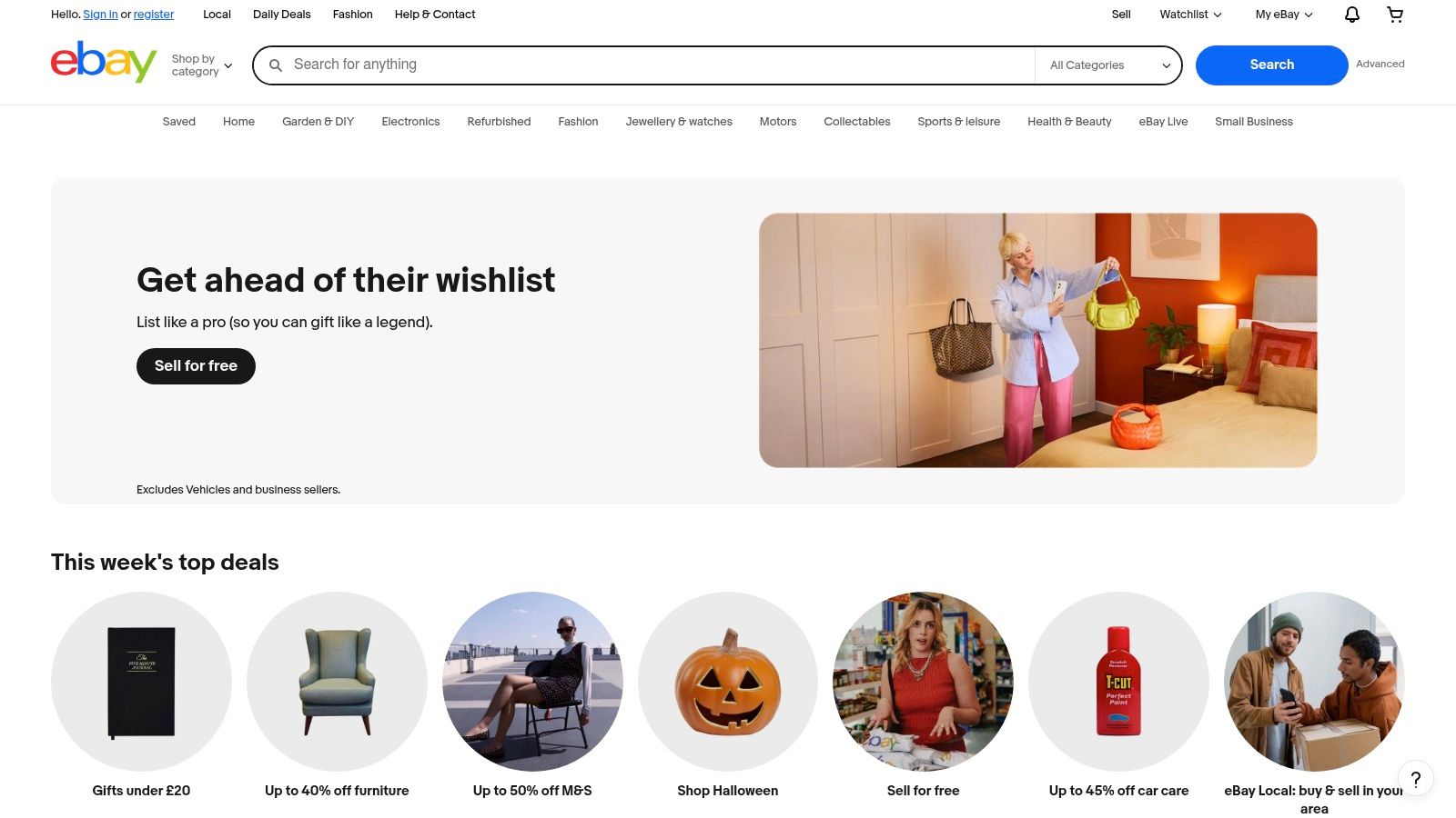 eBay (UK) – Digital Downloads