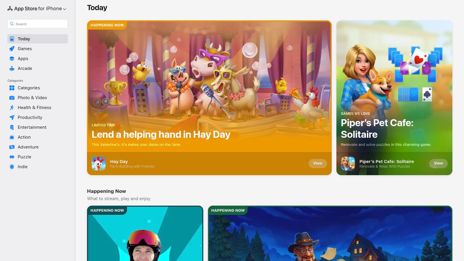 A child engaged with an educational game on an iPad, showcasing the Apple App Store interface.