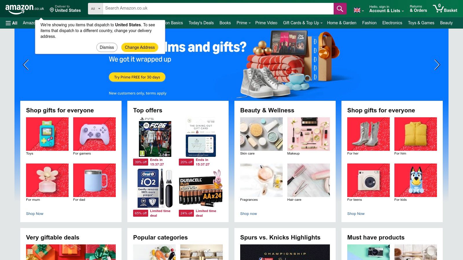 A person shopping for children's learning games online, highlighting special deals.