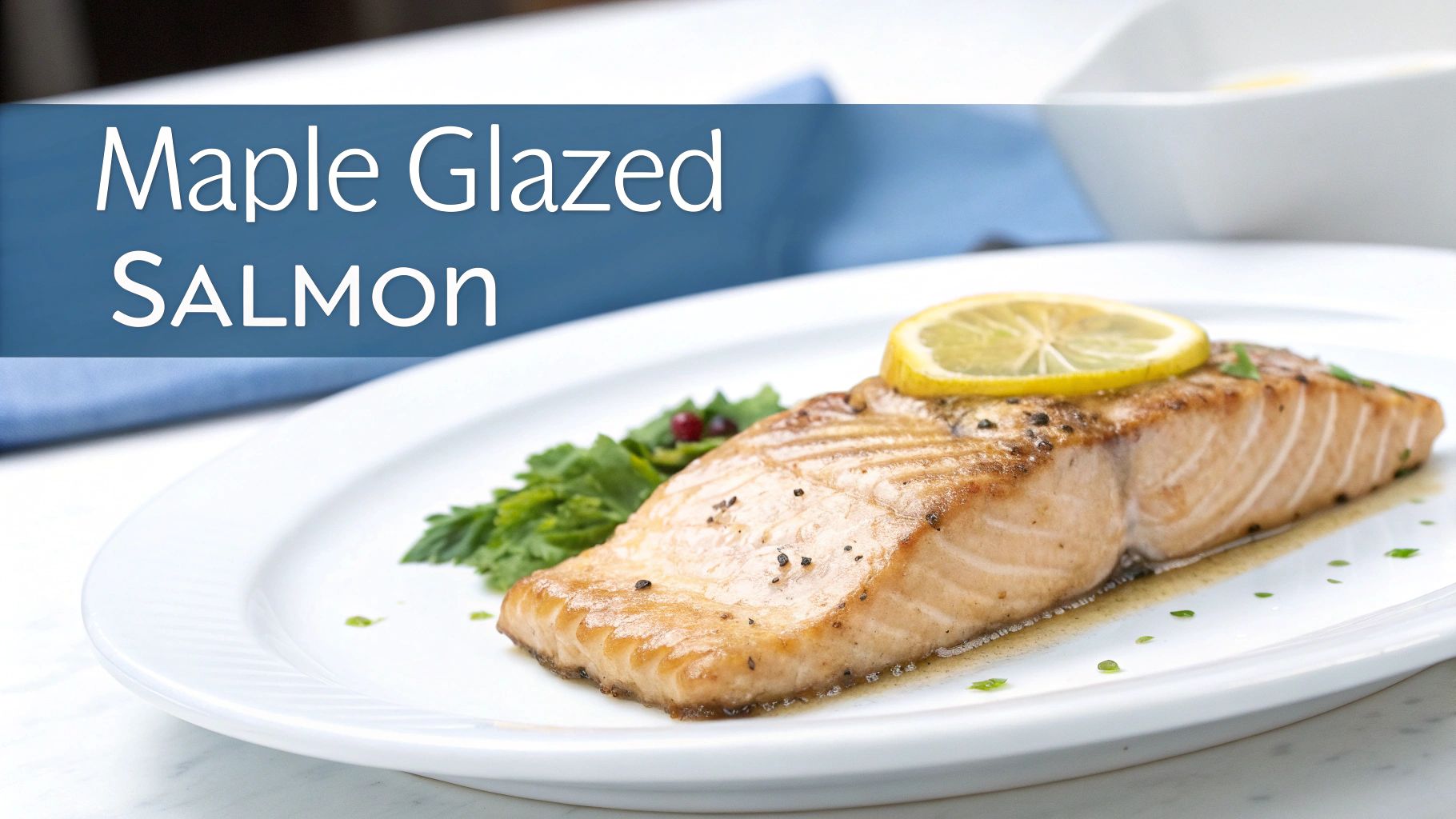 Low FODMAP Maple Glazed Salmon