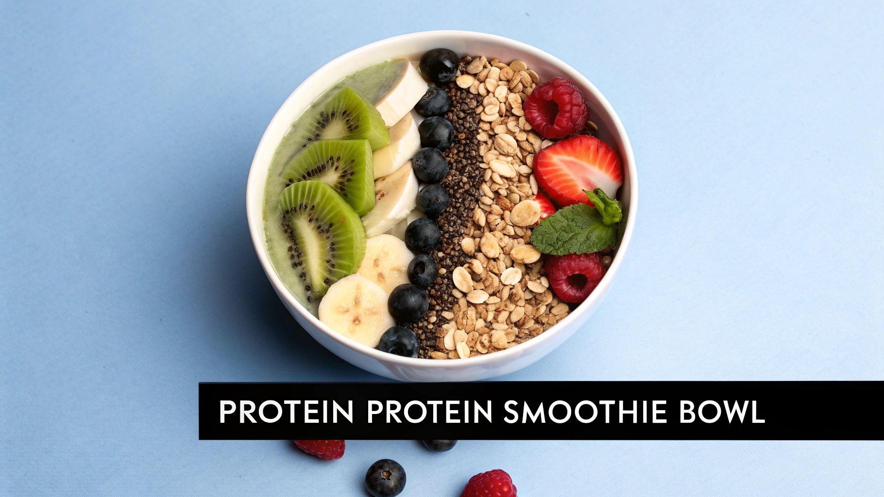 Hemp Protein Smoothie Bowl