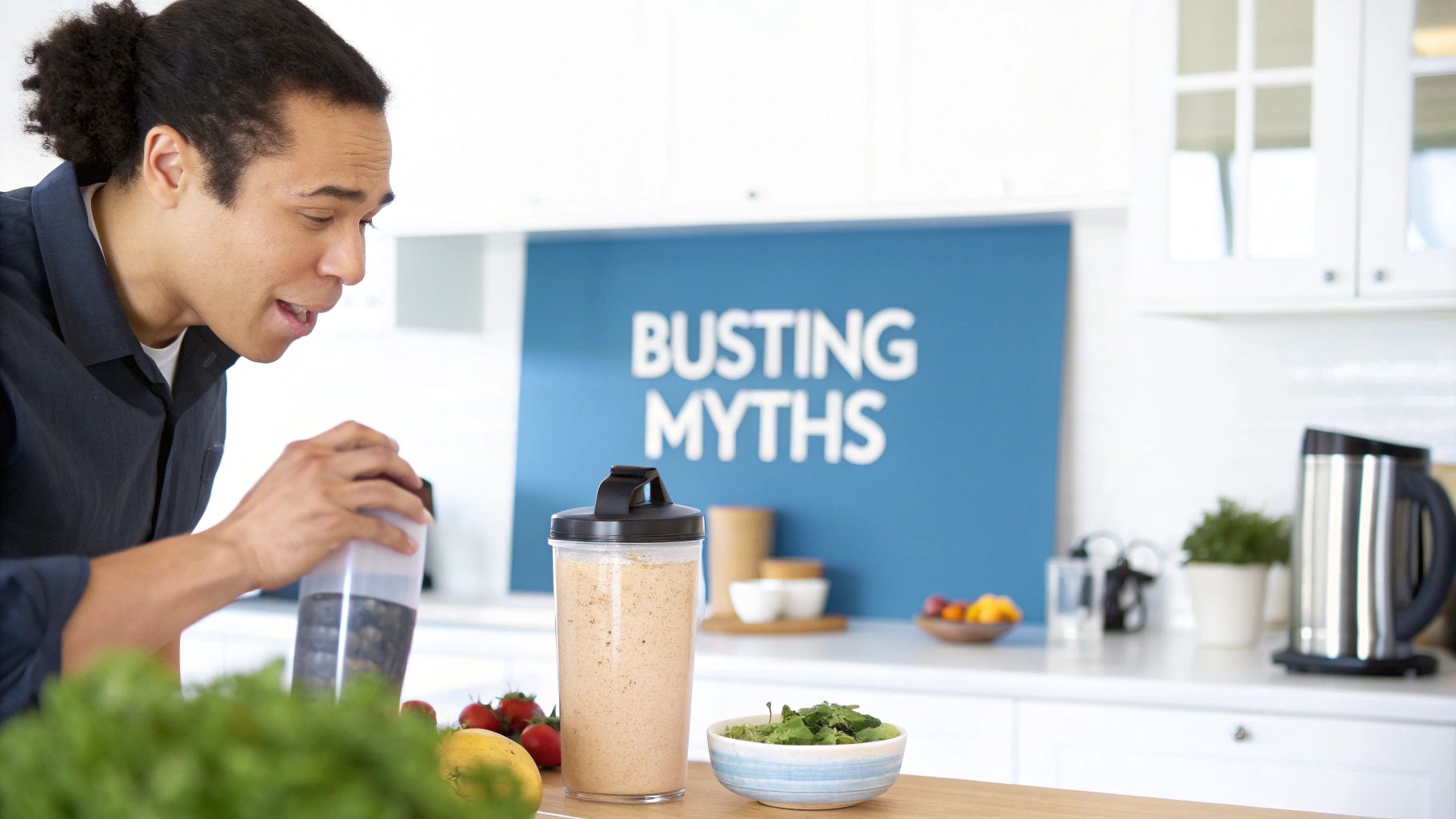 Myths about when to drink protein shake after workout
