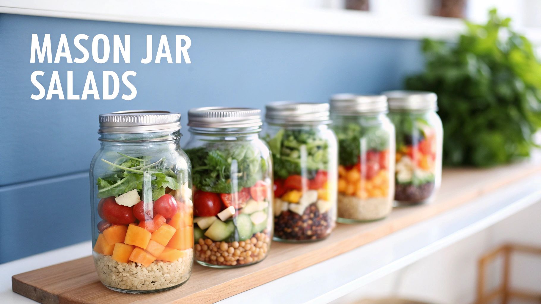 Mason Jar Salads