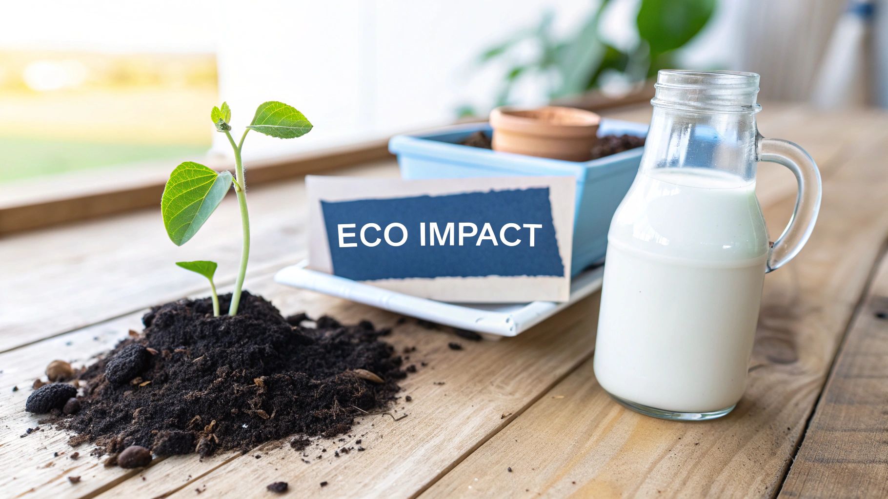 Environmental impact of protein